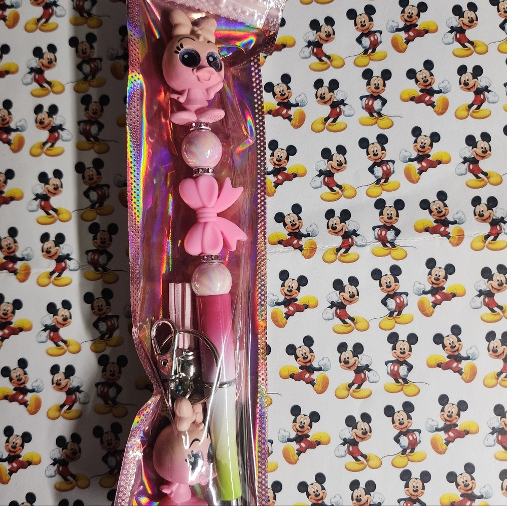 Doorable Pen With Matching Key Chain Daisy Duck